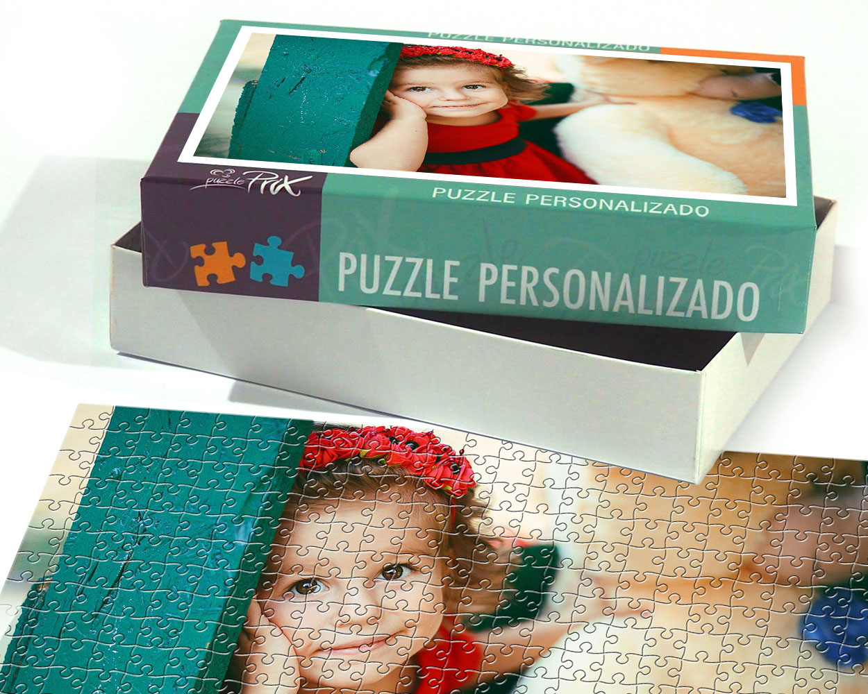 Puzzles personnalisables avec le texte ou la photo de votre choix