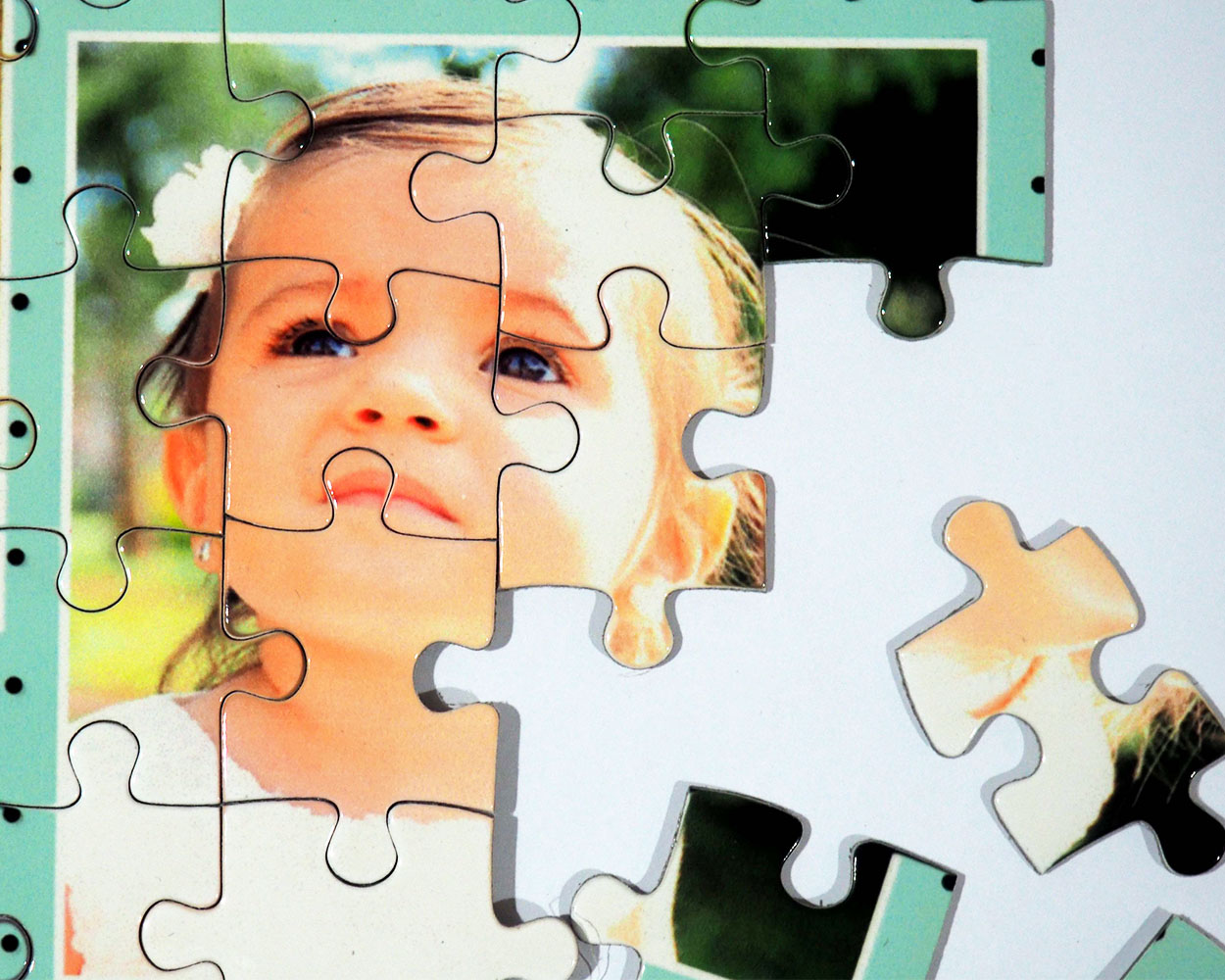 Puzzle enfant 80 pièces photo personnalisé en carton 