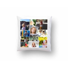 Coussin personnalisé avec collagge photo