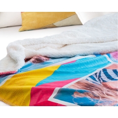 Couverture Sherpa personnalisée