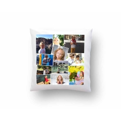 Coussin personnalisé avec collagge photo