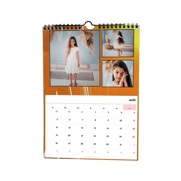 Calendriers muraux photo personnalisés
